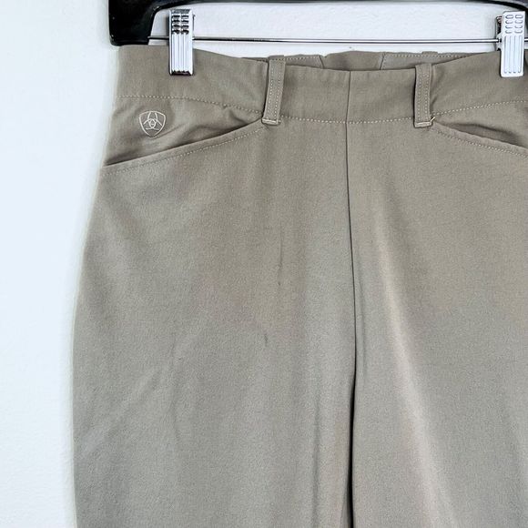 Ariat Pants Womens 28R Beige Pro Series Riding Breeches Equestrian Beige Taupe - Picture 3 of 7